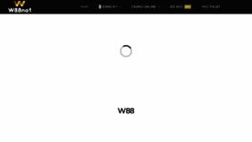 What W88no1.com website looked like in 2023 (This year)