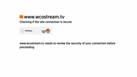 What Wcostream.tv website looked like in 2023 (2 years ago)