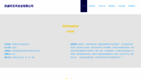 What Wuyidc.cn website looked like in 2023 (This year)