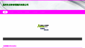 What Wzlin.cn website looked like in 2023 (This year)