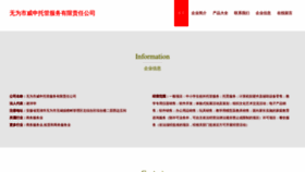 What Wtzqqw.cn website looked like in 2023 (This year)