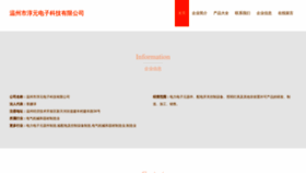 What Wzcun.cn website looked like in 2023 (This year)