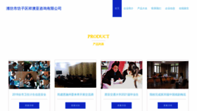 What Wenxiang520.cn website looked like in 2023 (This year)