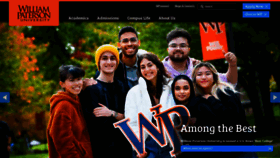 What Wpunj.edu website looked like in 2023 (This year)