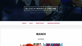 What W3.bleach-read.com website looked like in 2023 (This year)