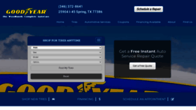 What Woodlandsgoodyear.com website looked like in 2023 (This year)