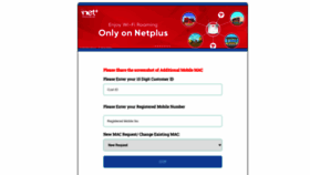What Wifirom.netplus.co.in website looked like in 2023 (This year)