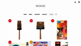 What Westie-japan.com website looked like in 2023 (This year)