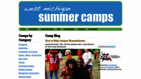 What Westmisummercamps.org website looked like in 2023 (This year)