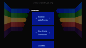 What Whitesharktrust.org website looked like in 2023 (This year)