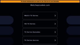 What Watchepisode4.com website looked like in 2023 (This year)