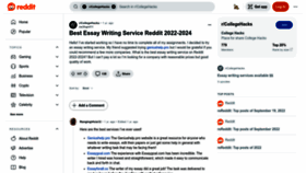 What Writingservice247.com website looked like in 2023 (This year)