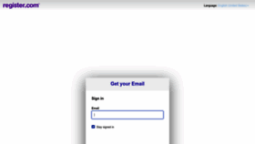 What Webmail10.register.com website looked like in 2023 (This year)