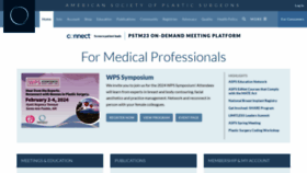 What Www1.plasticsurgery.org website looked like in 2023 (This year)