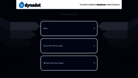What Wapindo.com website looked like in 2023 (This year)