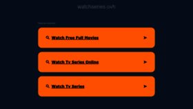 What Wwvv.watchseries.ovh website looked like in 2023 (This year)