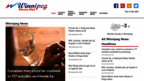 What Winnipegnews.net website looked like in 2023 (This year)