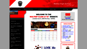 What Waltrip67.com website looked like in 2023 (This year)