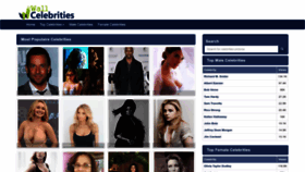 What Wallofcelebrities.com website looked like in 2023 (This year)