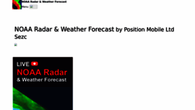 What Weatherradarforecastlive.com website looked like in 2023 (This year)