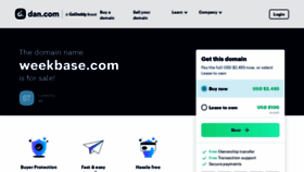 What Weekbase.com website looked like in 2023 (This year)
