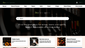 What Wine-searcher.com website looks like in 2024 