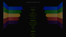 What Wayfarerweb.com website looks like in 2024 
