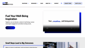 What Webmdhealth.com website looks like in 2024 