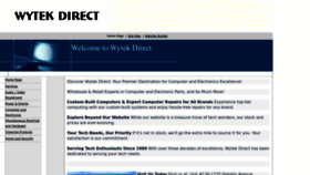 What Wytekdirect.com website looks like in 2024 