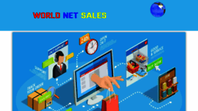 What Worldnetsales.com website looks like in 2024 