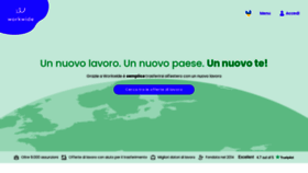What Workwide.it website looked like in 2024 (1 year ago)
