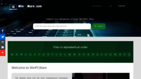 What Winpcware.com website looks like in 2024 