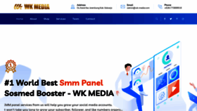 What Wk-media.com website looks like in 2024 