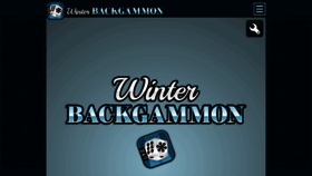 What Winterbackgammon.com website looks like in 2024 
