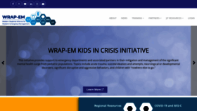 What Wrap-em.org website looked like in 2024 (1 year ago)