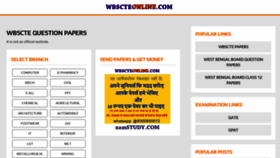 What Wbscteonline.com website looks like in 2024 