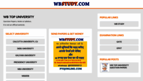 What Wbstudy.com website looks like in 2024 