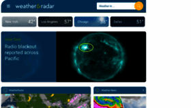 What Weatherandradar.com website looked like in 2024 (1 year ago)
