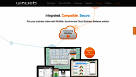 What Winweb.com website looks like in 2024 