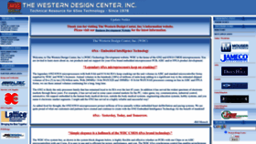 What Westerndesigncenter.com website looks like in 2024 