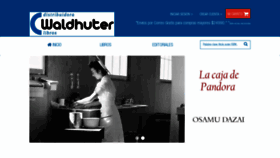 What Waldhuter.com.ar website looks like in 2024 