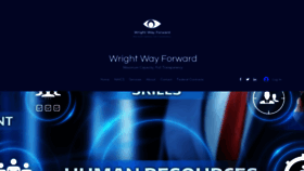 What Wrightwayforward.org website looks like in 2024 