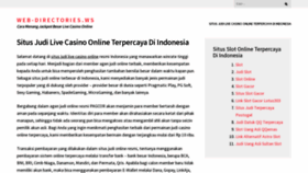 What Web-directories.ws website looked like in 2024 (1 year ago)