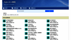 What Wudazhaopin.com website looks like in 2024 