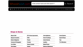 What Whooshusa.com website looks like in 2024 