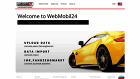 What Webmobil24.com website looks like in 2024 