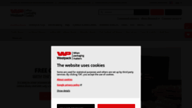 What Westpack.com website looks like in 2024 