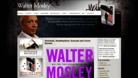 What Waltermosley.com website looks like in 2024 