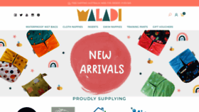 What Waladi.com.au website looks like in 2024 