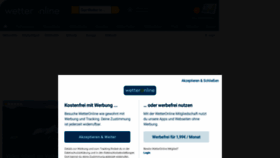 What Wetteronline.de website looks like in 2024 